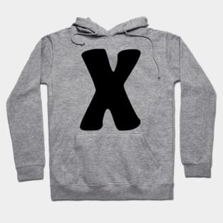 Letter X Hoodie